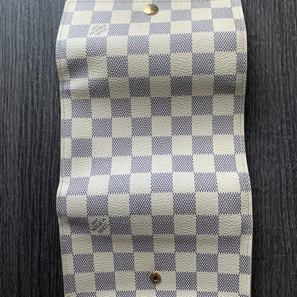 Louis Vuitton Alexandra Wallet Damier Azur - Picture 16 of 16